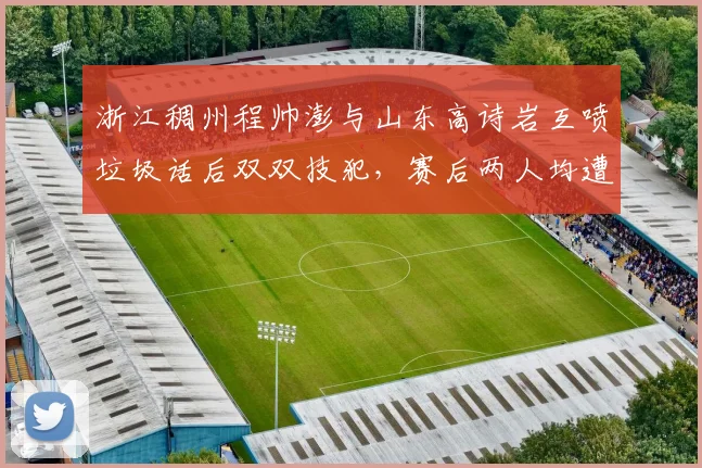 浙江稠州程帅澎与山东高诗岩互喷垃圾话后双双技犯，赛后两人均遭罚款
